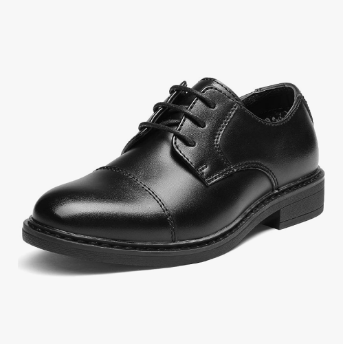 נעלי בנים אלגנטיות אוקספורד משגעות בשחור קלאסי או חום כאמל חתיכי - מתאים לילדים קטנים עד גדולים