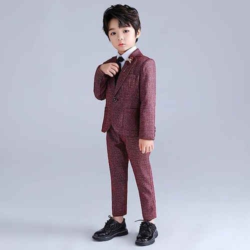 חליפות קלאסית לילדים אלגנט במבחר סגנונות וצבעים כולל משובץ מרהיב במידות 2-14