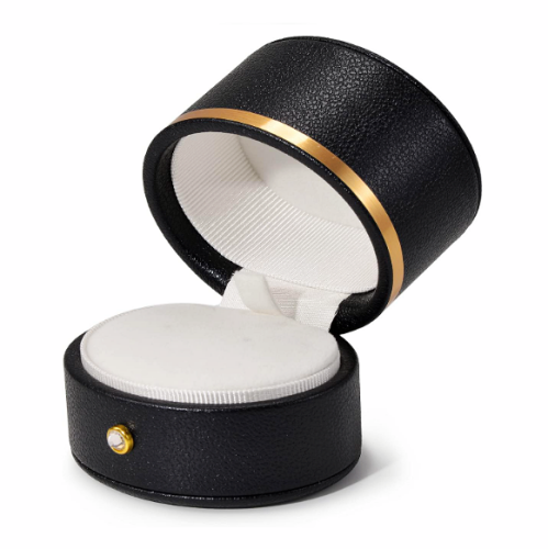קופסא לטבעת נישואין עשויה עור איכותי בעיצוב יוקרתי ומסוגנן - מבחר גדול של צבעים